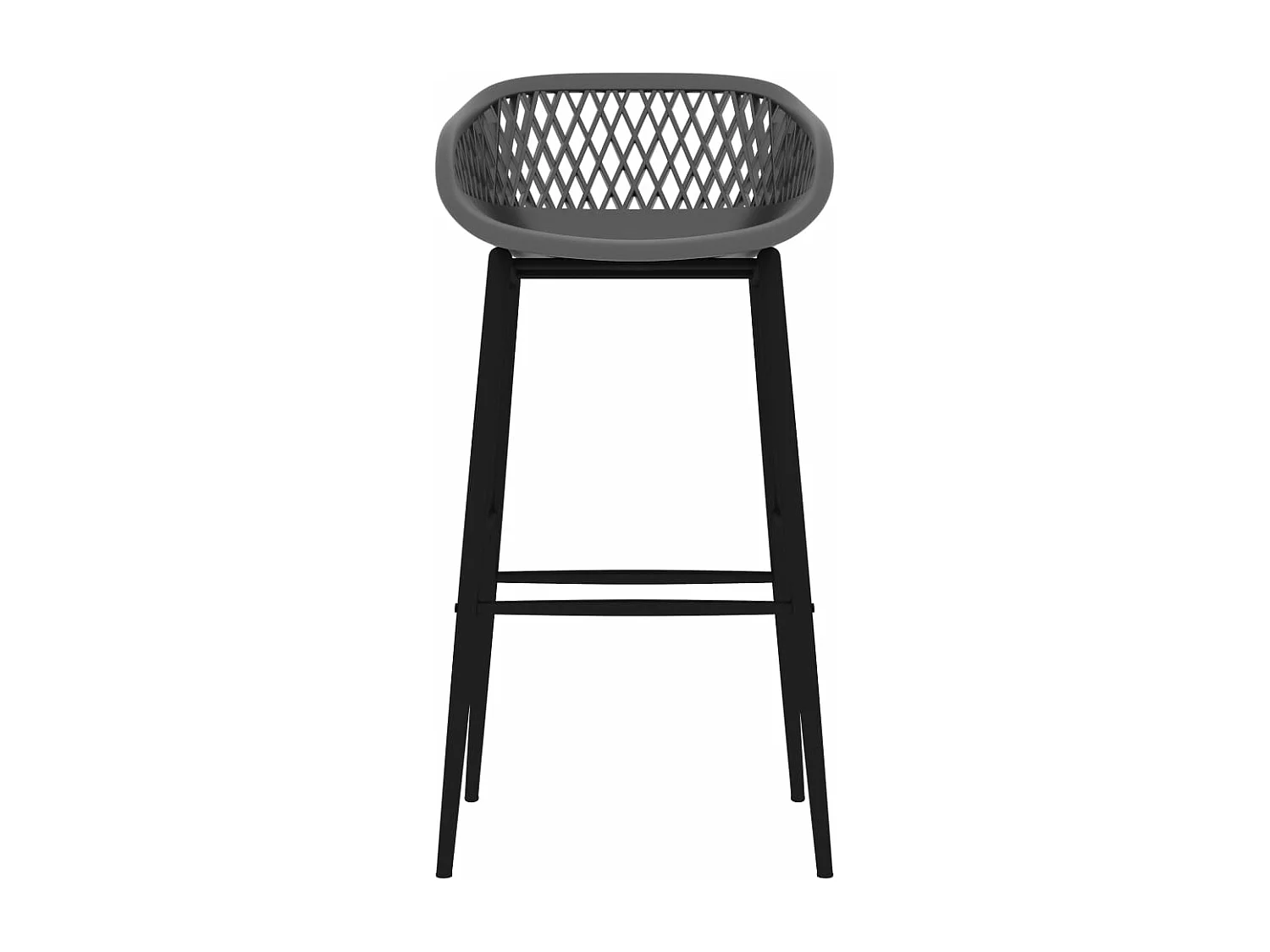 Ensemble de bar 7 pcs Blanc et gris