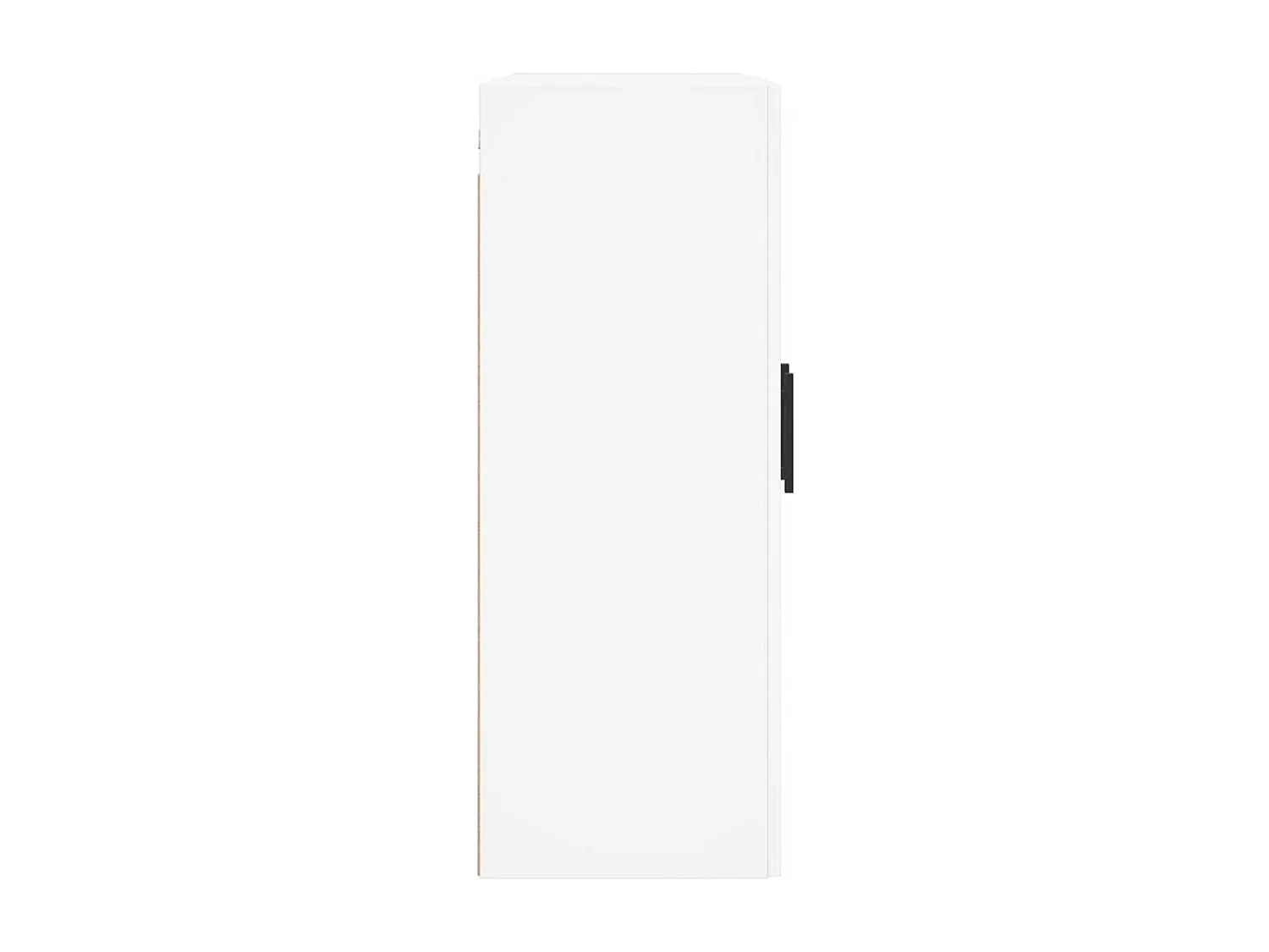 Armoires murales 2 pcs blanc bois d'ingénierie