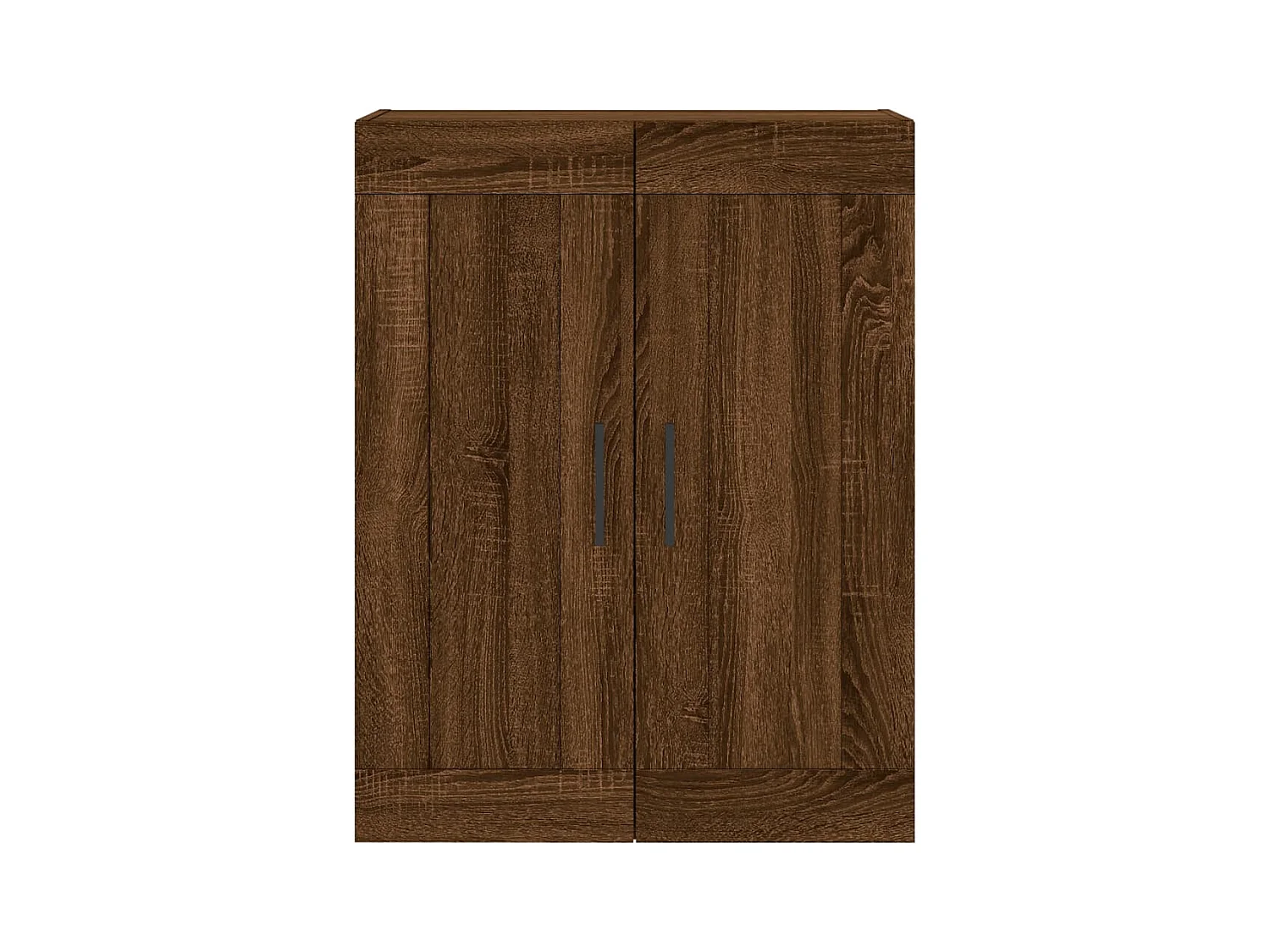 Wandschränke 2 Stk. Braun Eichen-Optik Holzwerkstoff