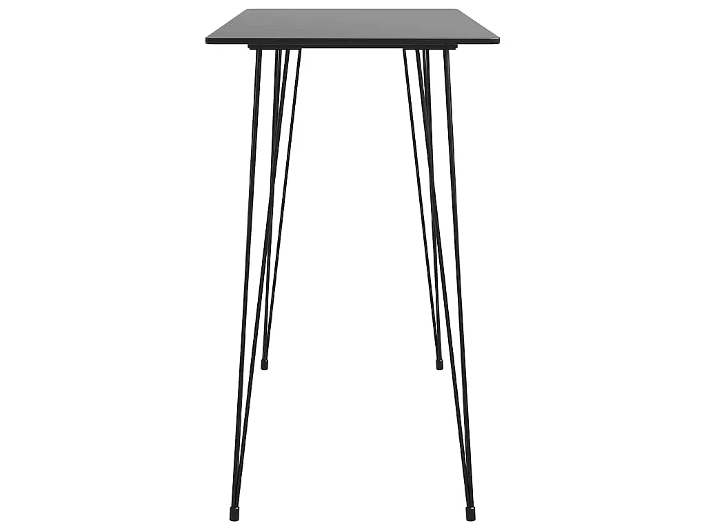 Ensemble de bar 7 pcs Noir et gris