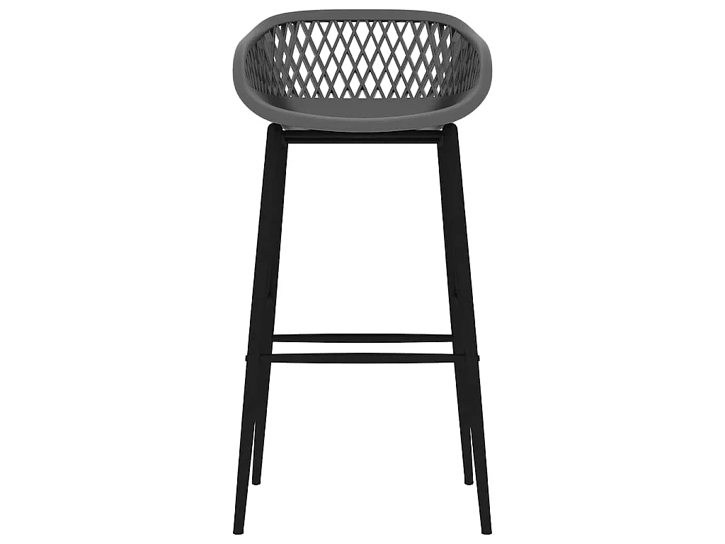 Ensemble de bar 7 pcs Noir et gris