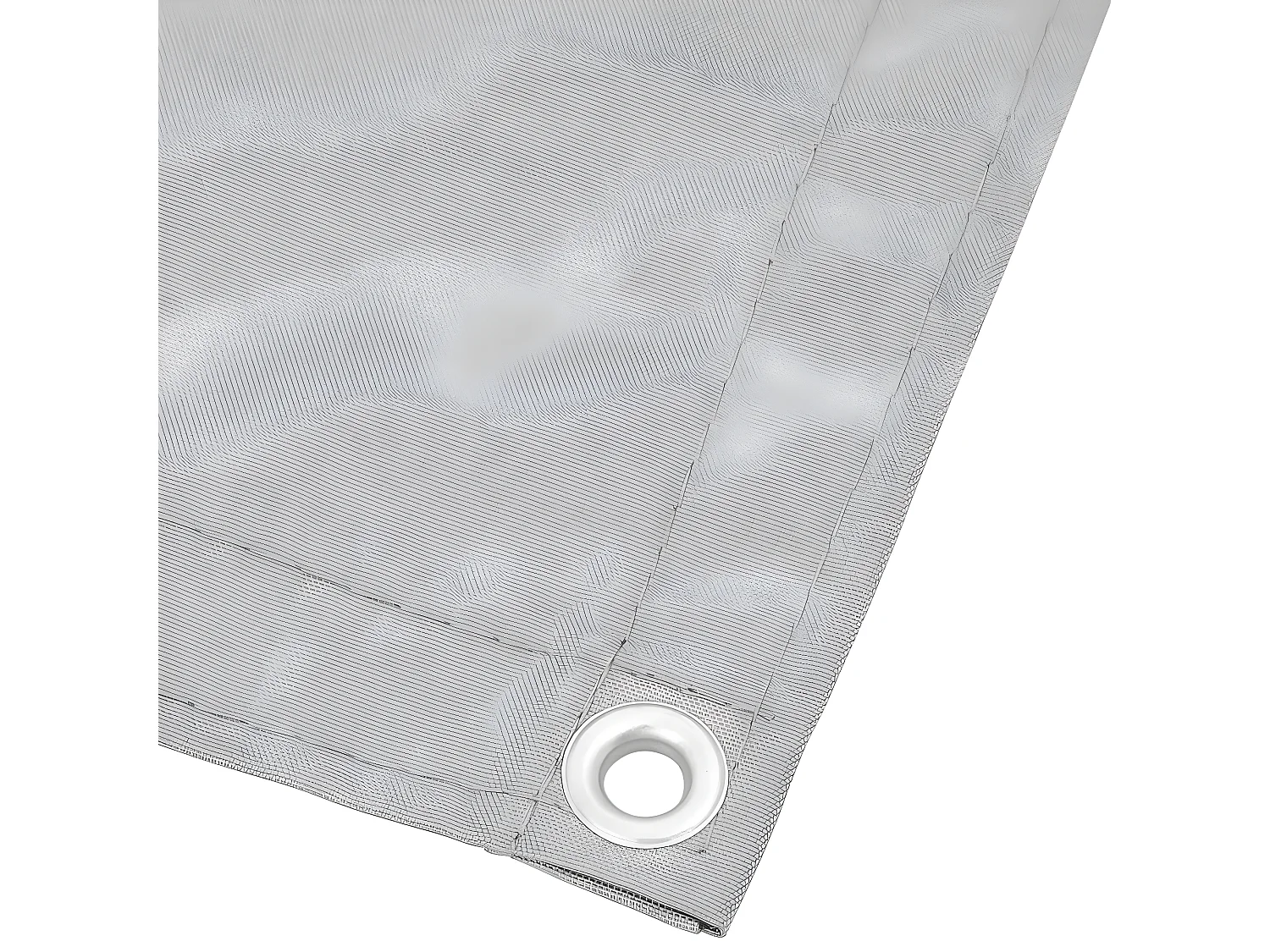 Écran de balcon gris clair 120x800 cm 100% polyester oxford