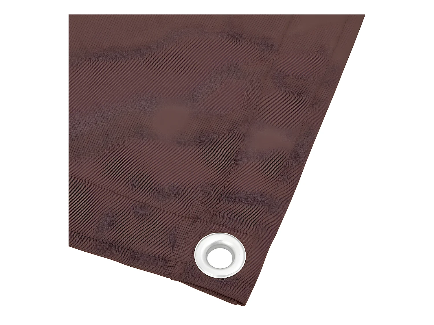 Écran de balcon marron 120x700 cm 100% polyester oxford