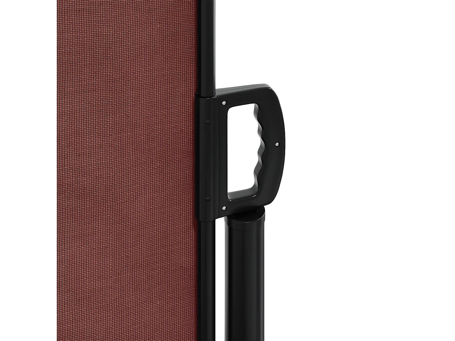 Auvent latéral rétractable marron 160x300 cm