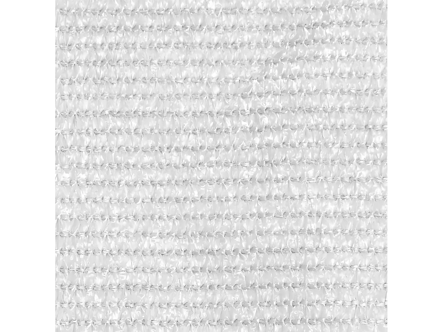 Écran de balcon Blanc 75x500 cm PEHD