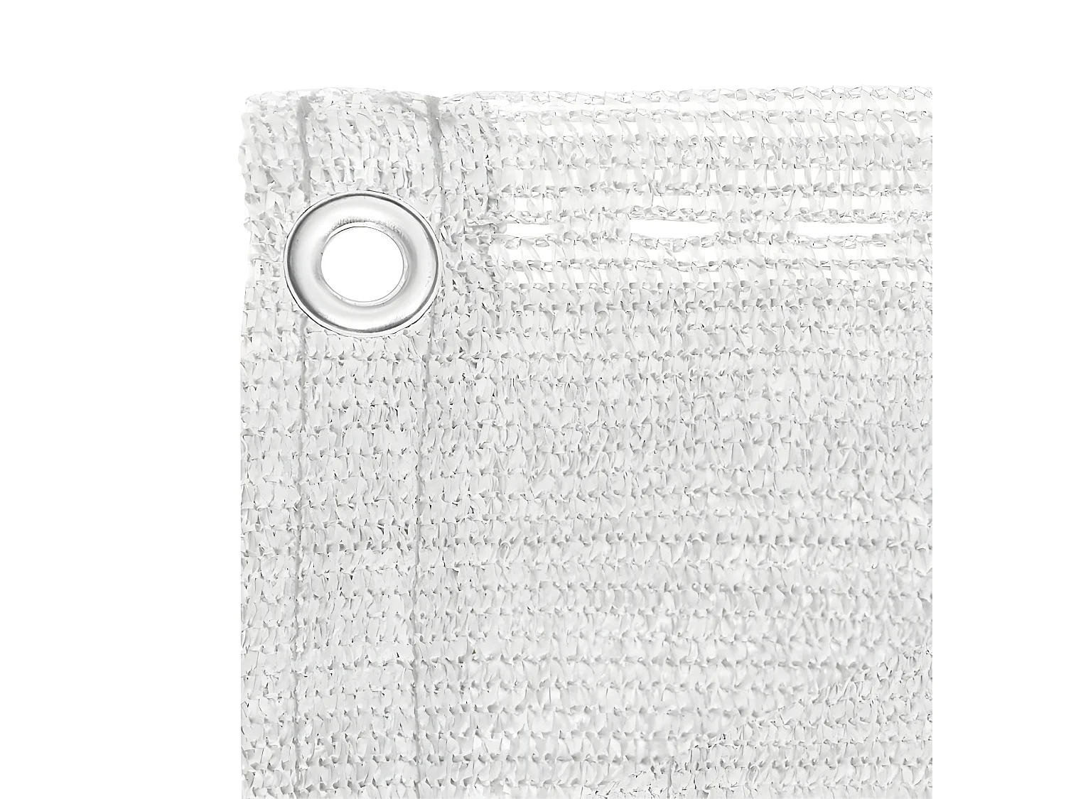 Écran de balcon Blanc 75x500 cm PEHD