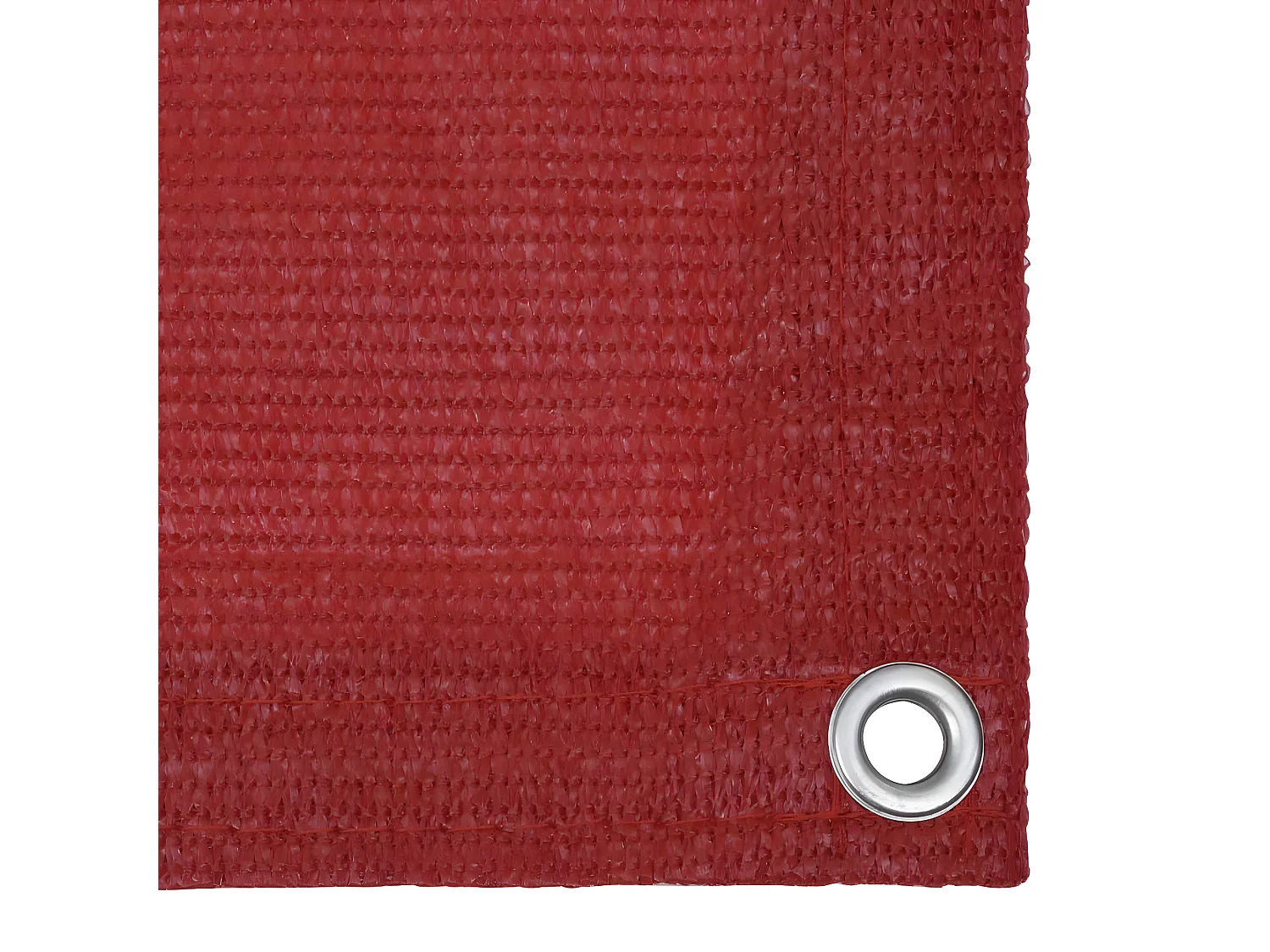 Écran de balcon Rouge 90x400 cm PEHD
