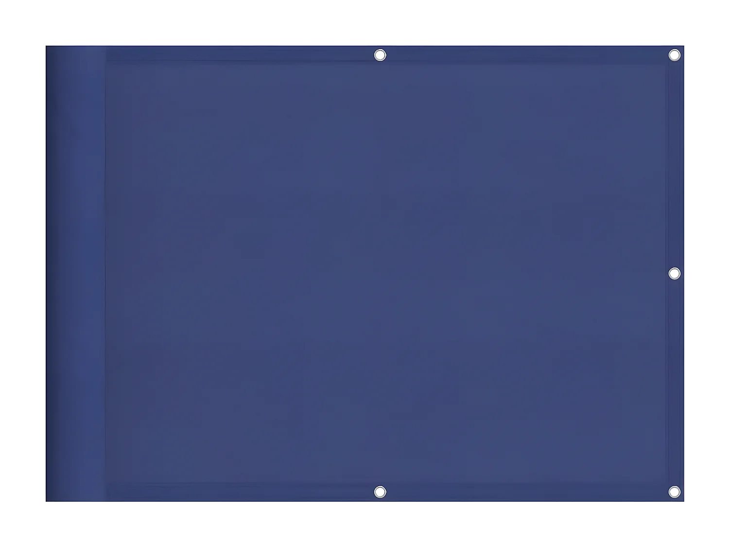 Tela de varanda 75x1000 cm 100% poliéster oxford azul