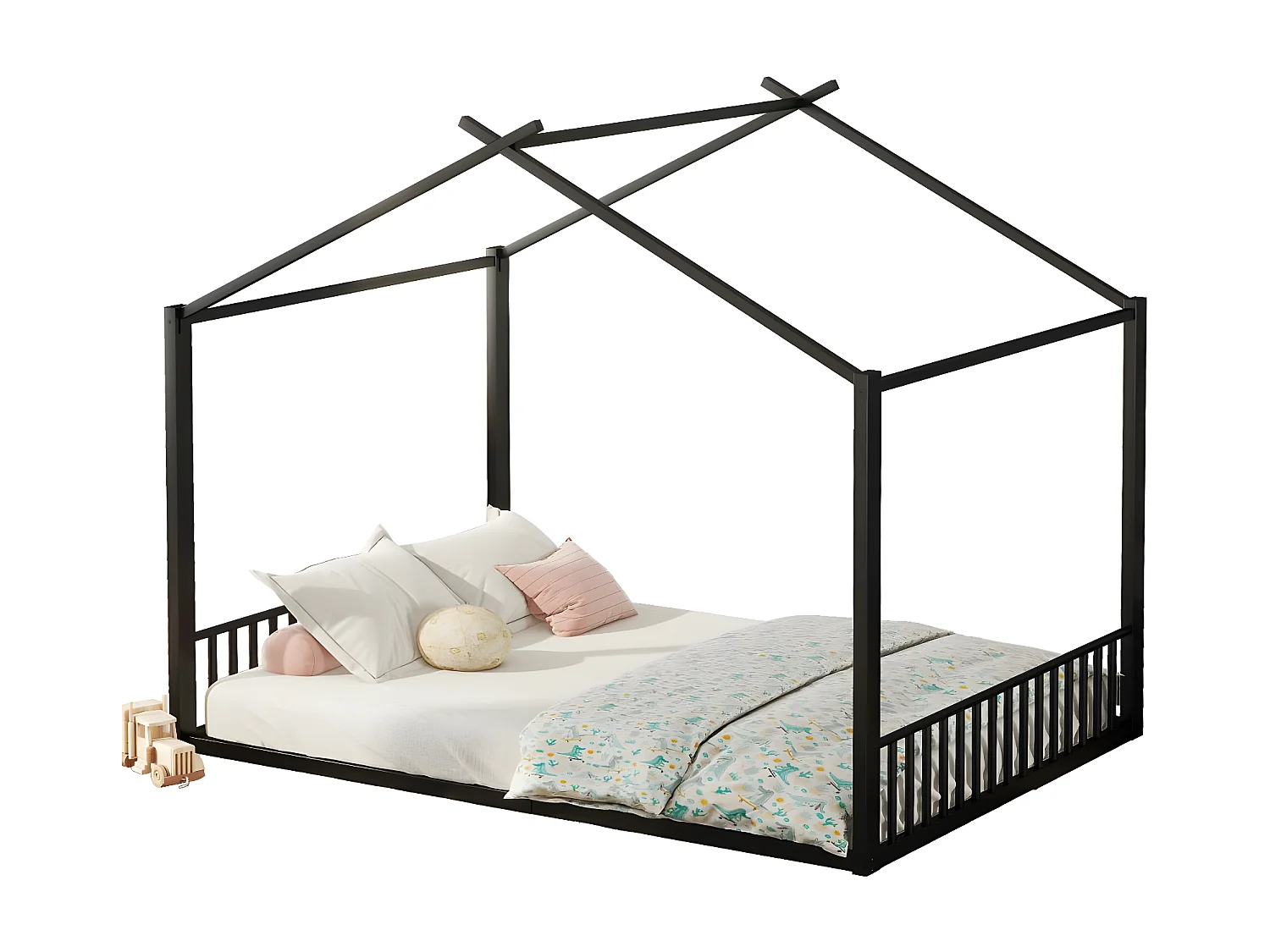 Cama acolchoada para adulto 180 x 1237 cm, sem cabeceira, com faixa LED (monocromática), base com suspensão hidráulica, bege.