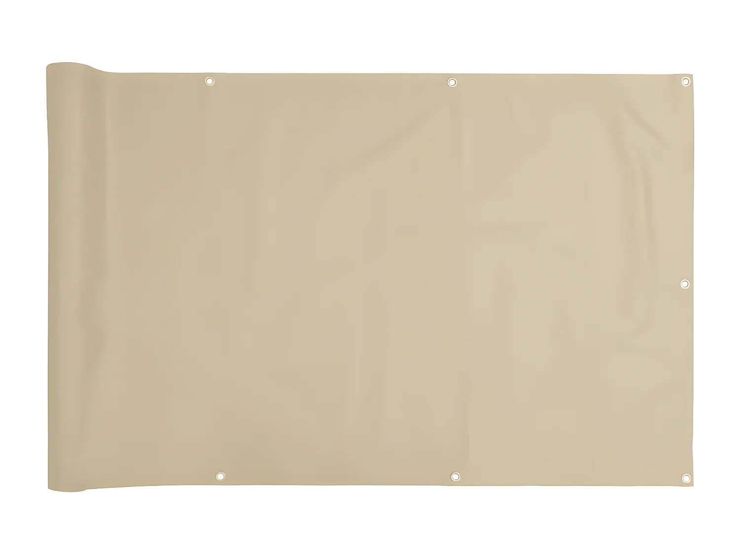 Tela de varanda 75x500 cm tecido Oxford bege