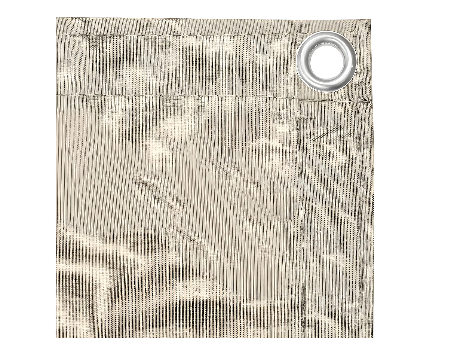 Tela de varanda 75x500 cm tecido Oxford bege