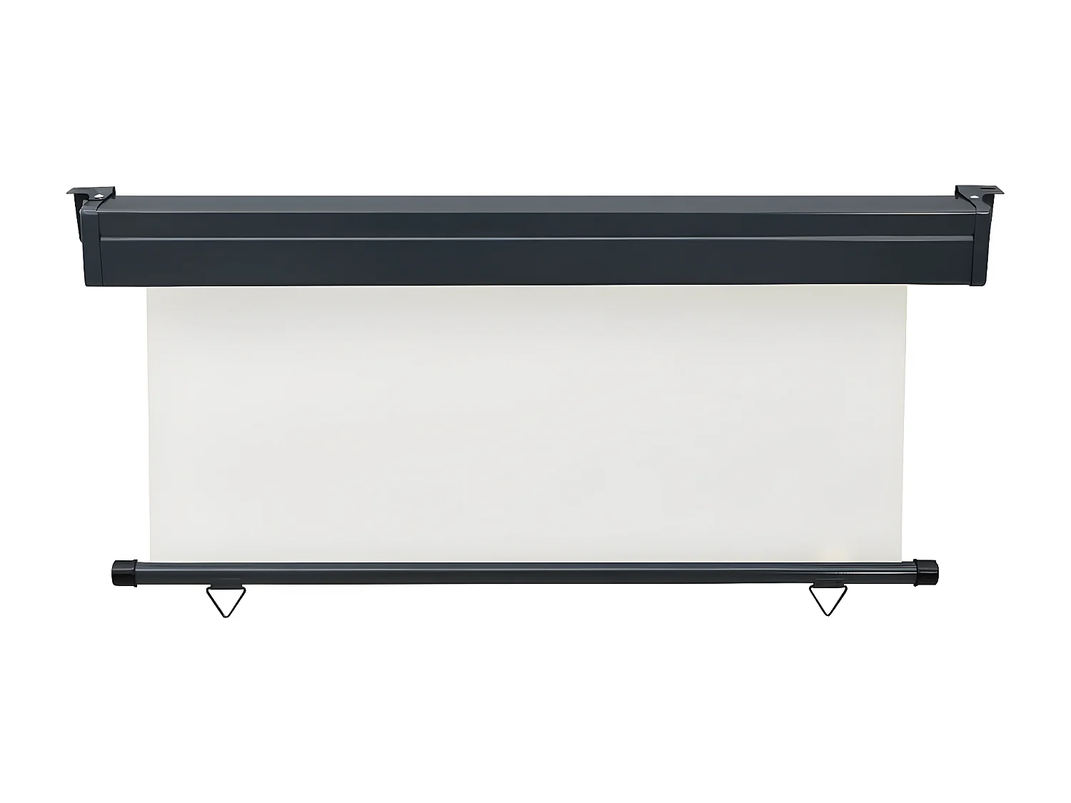 Auvent latéral de balcon 160x250 cm Crème