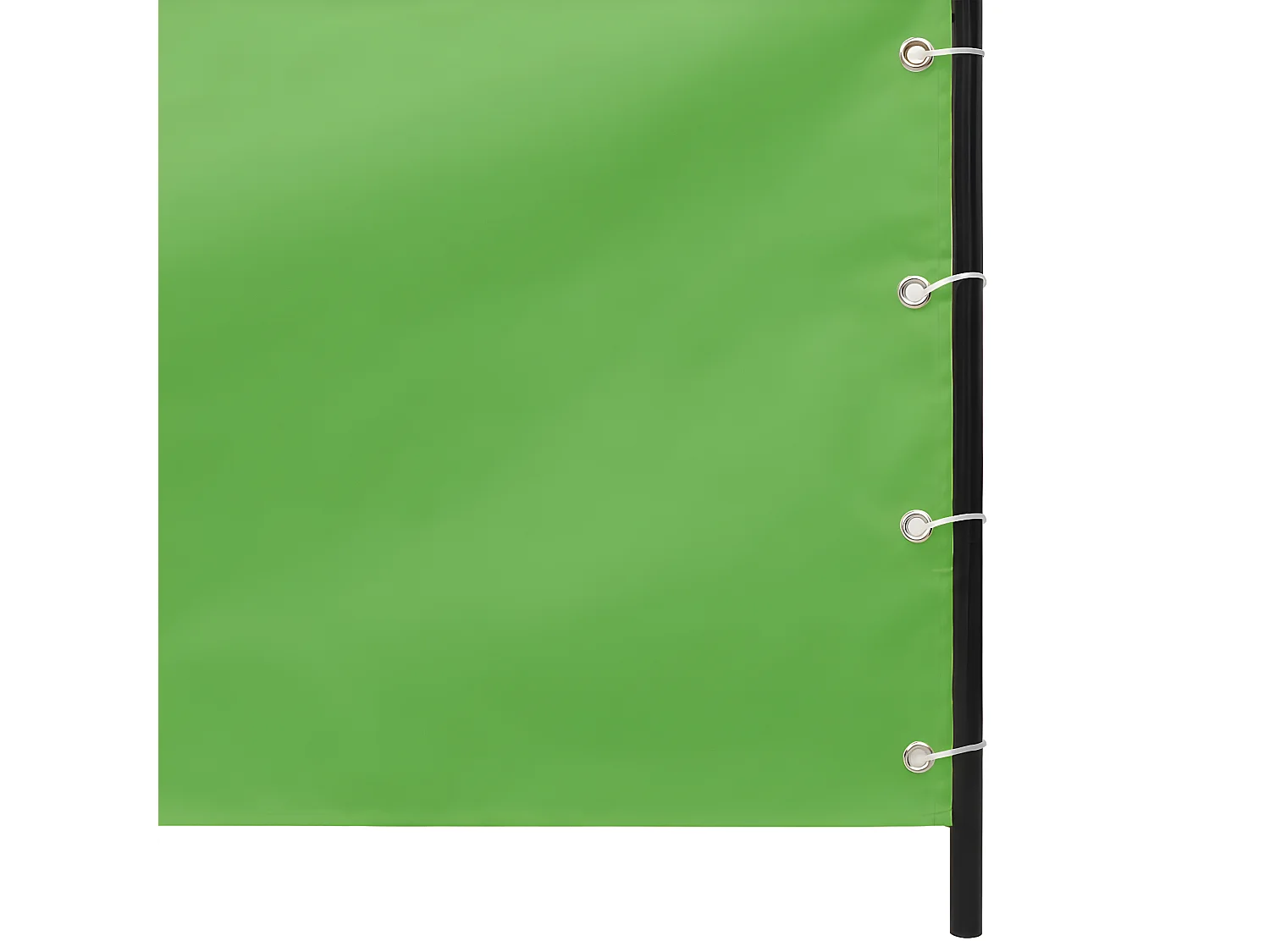 Écran de balcon Vert clair 100x240 cm Tissu Oxford
