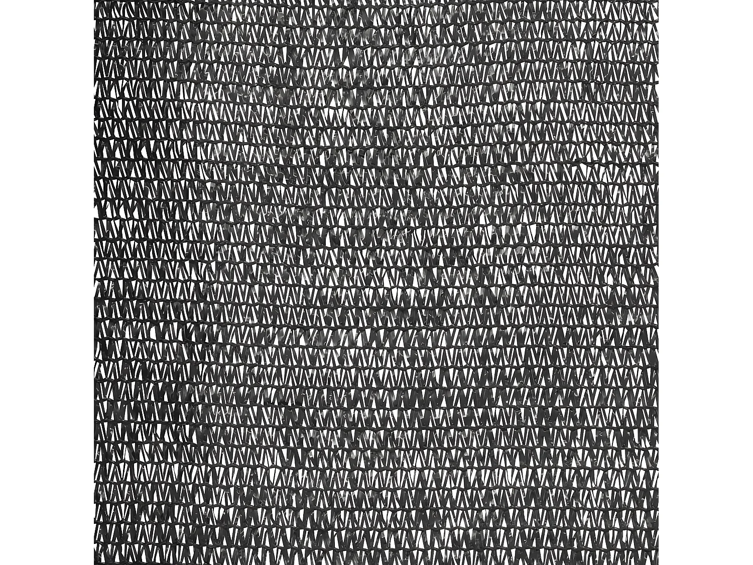 Filet brise-vue Noir 1,2x50 m PEHD 150 g/m²
