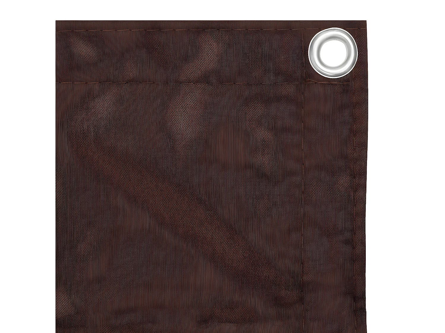 Écran de balcon Marron 75x500 cm Tissu Oxford