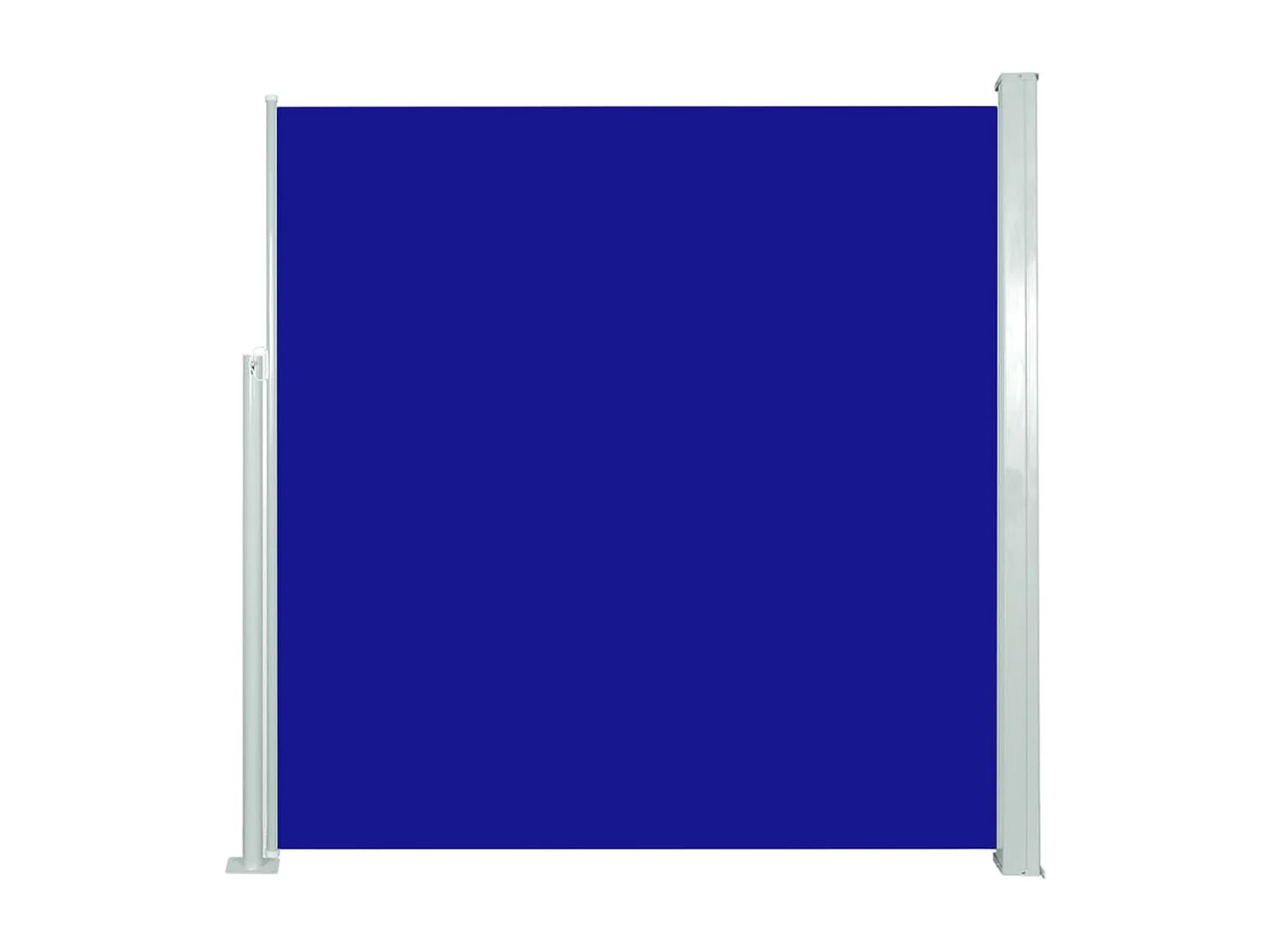 Auvent latéral rétractable de patio 140x300 cm Bleu