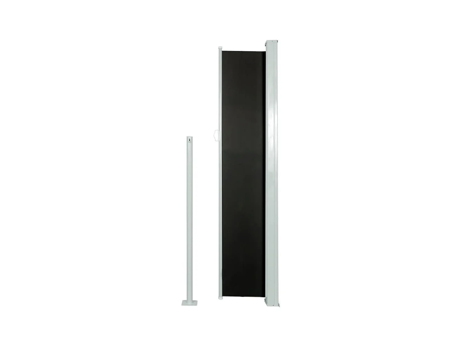 Auvent latéral de patio 160x300 cm Noir