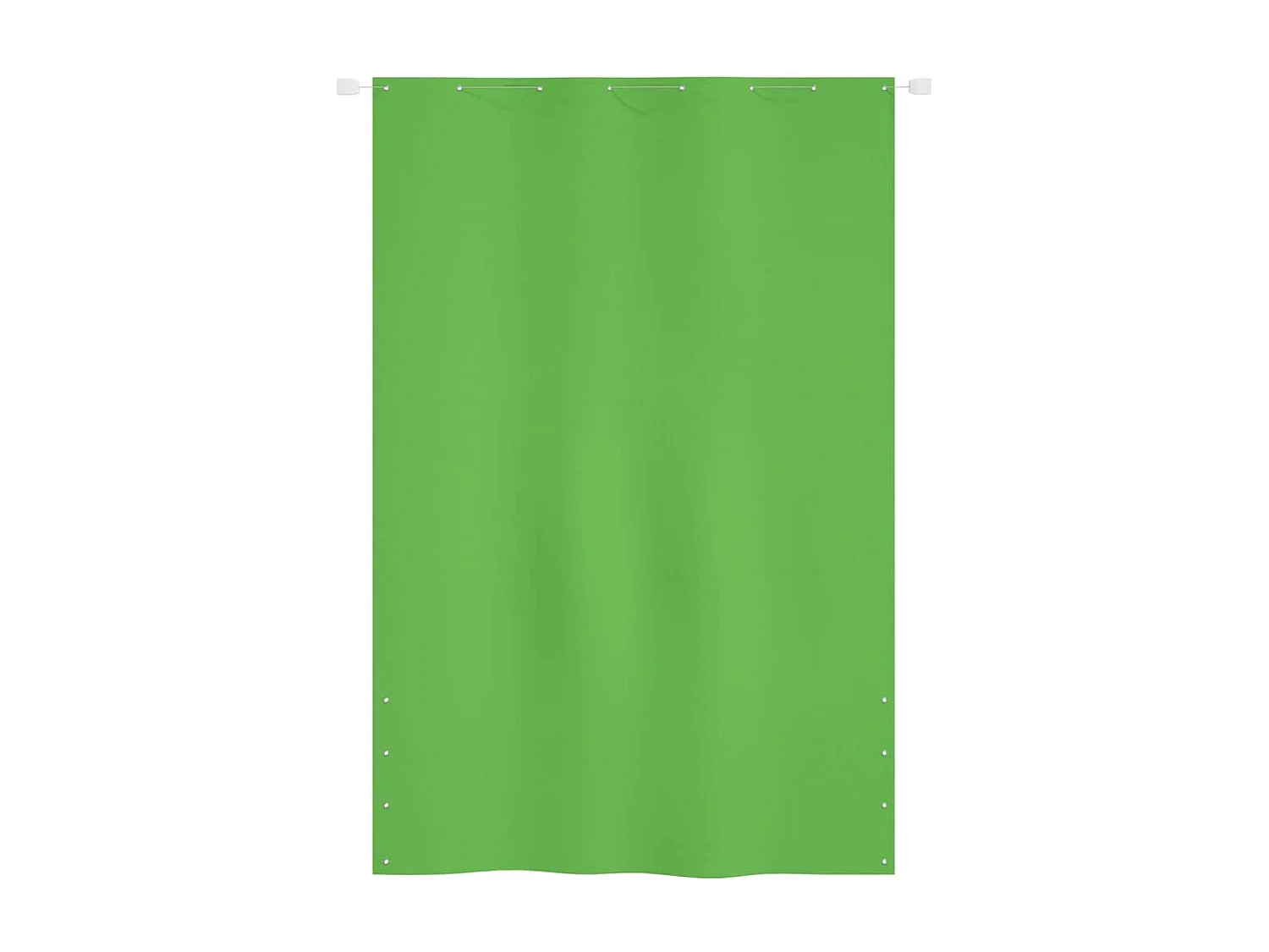 Écran de balcon Vert clair 160x240 cm Tissu Oxford