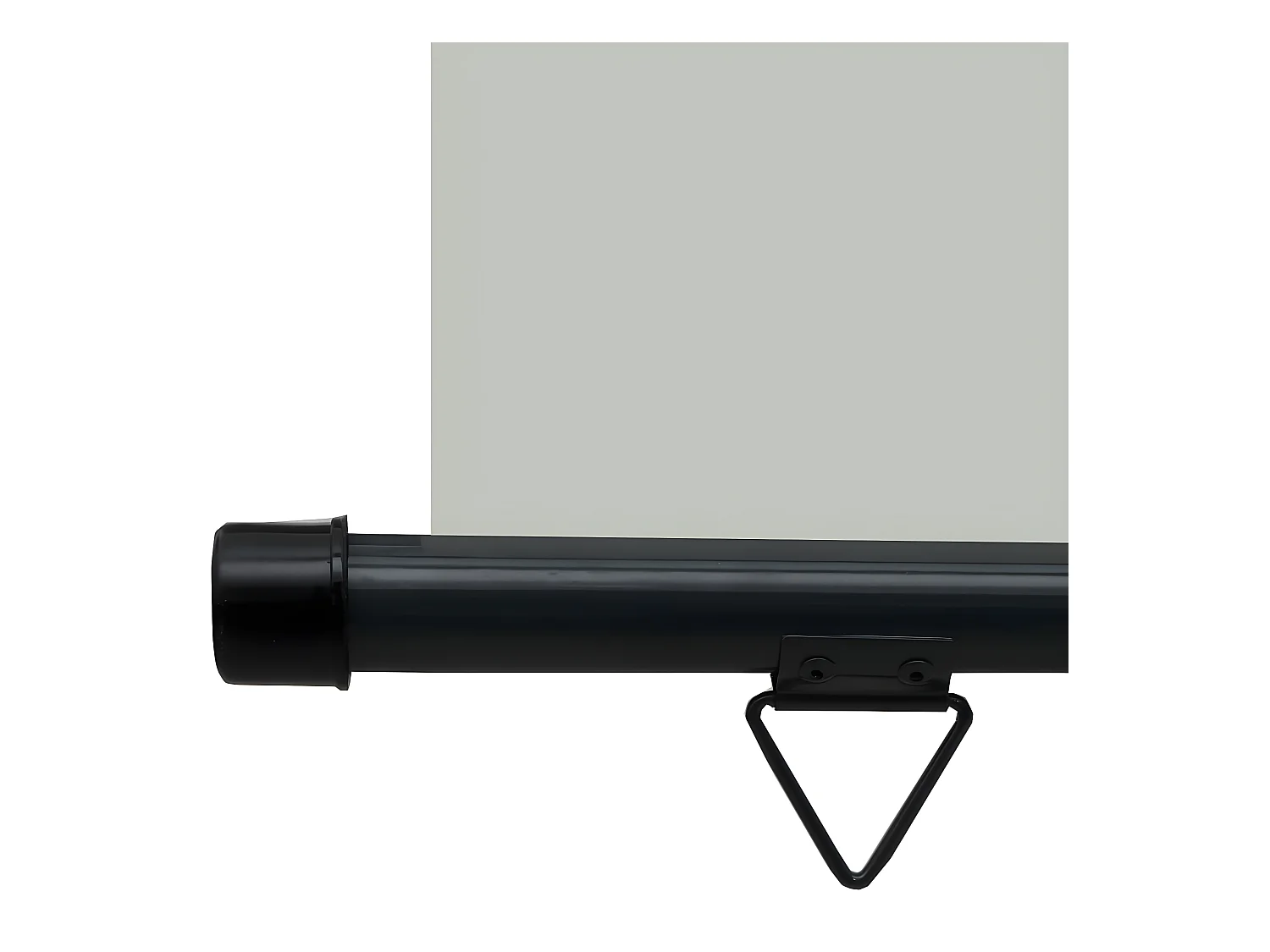 Auvent latéral de balcon 160x250 cm Gris