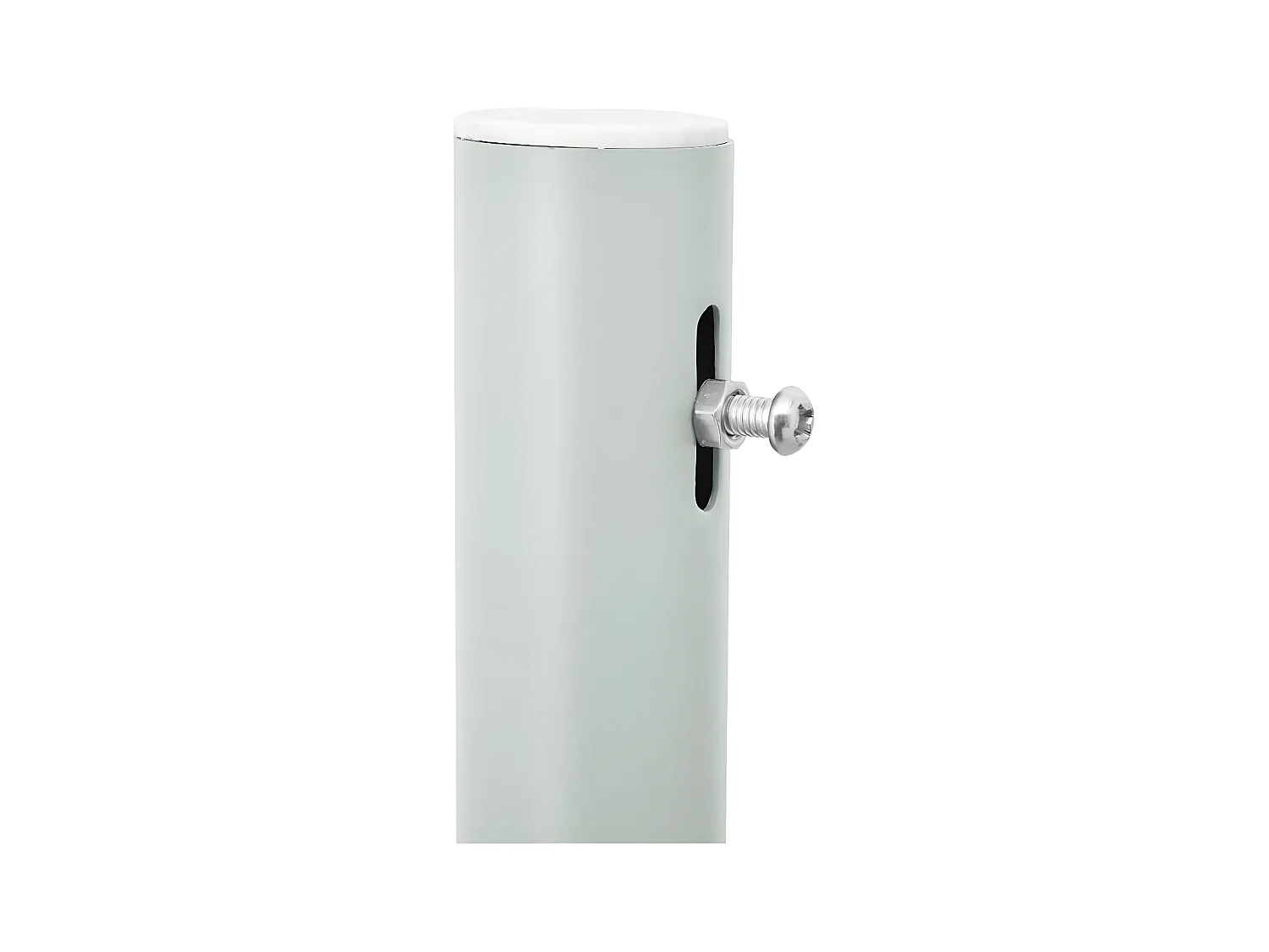 Auvent latéral rétractable de patio 100x300 cm Gris