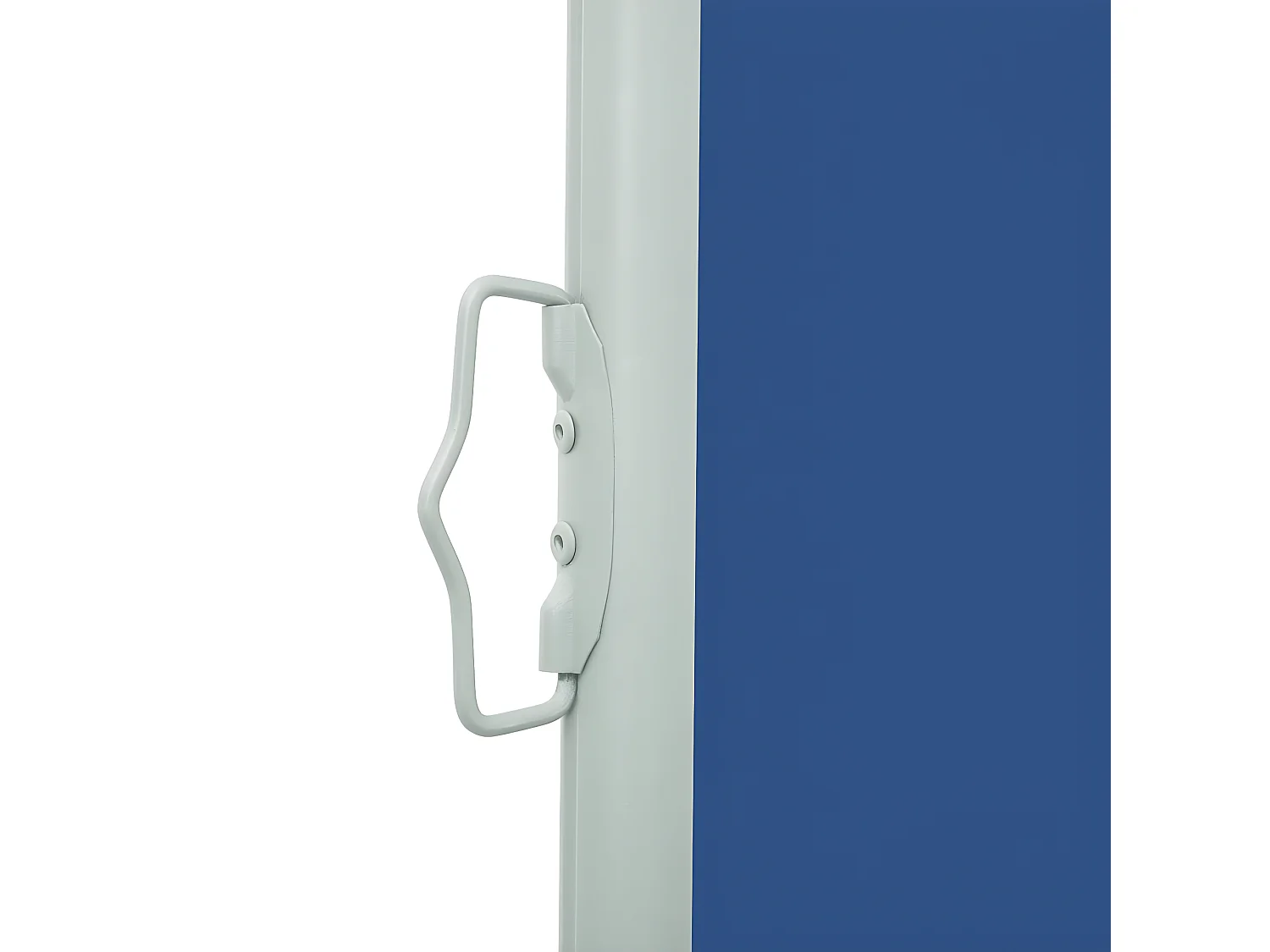 Auvent latéral rétractable de patio 100x300 cm Bleu