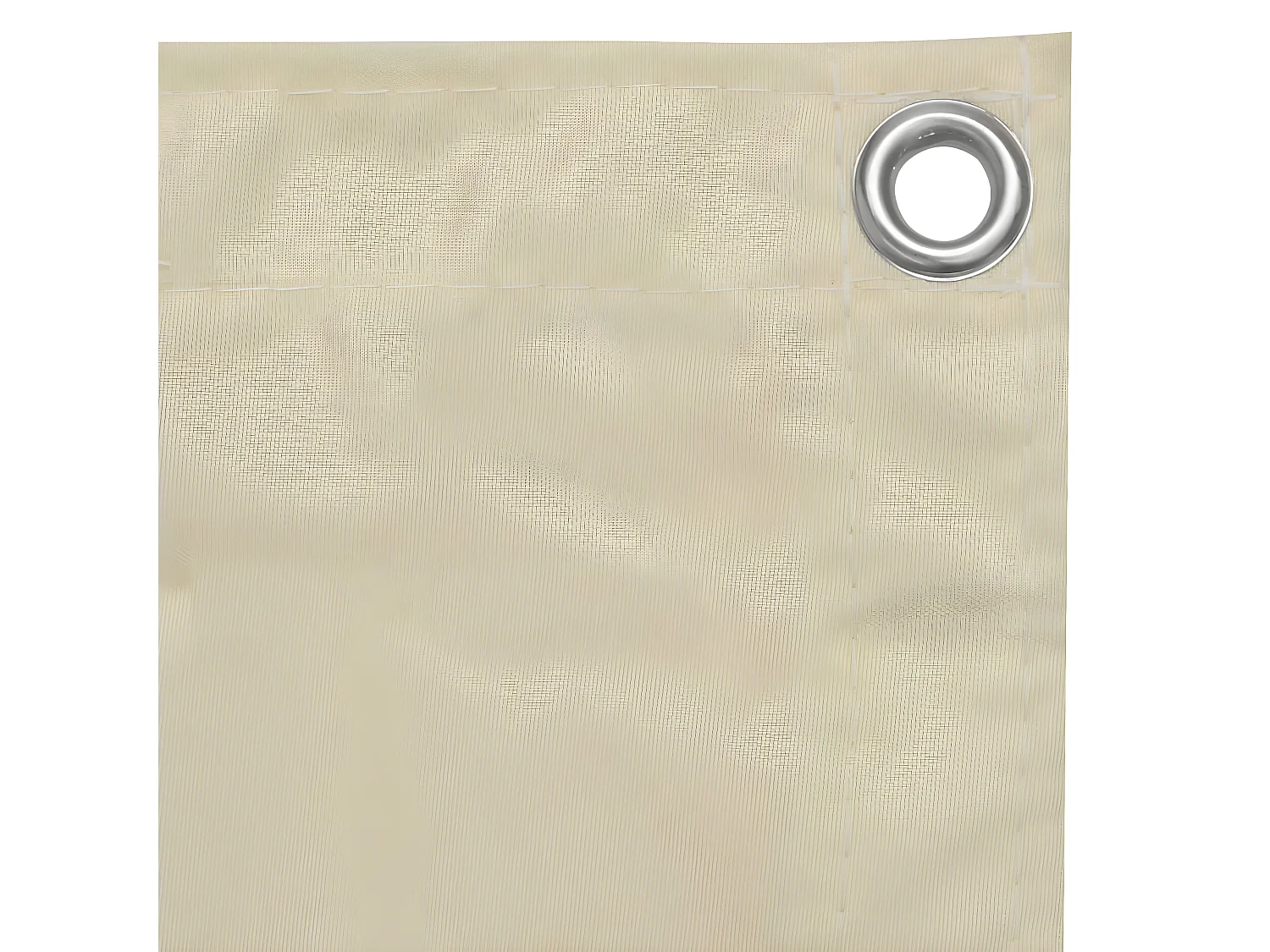 Écran de balcon Crème 120x400 cm Tissu Oxford