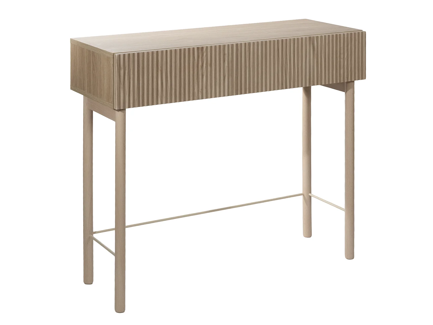 Selsey Nolie - Schminktisch mit Schublade, Eichenholzoptik, 90 cm