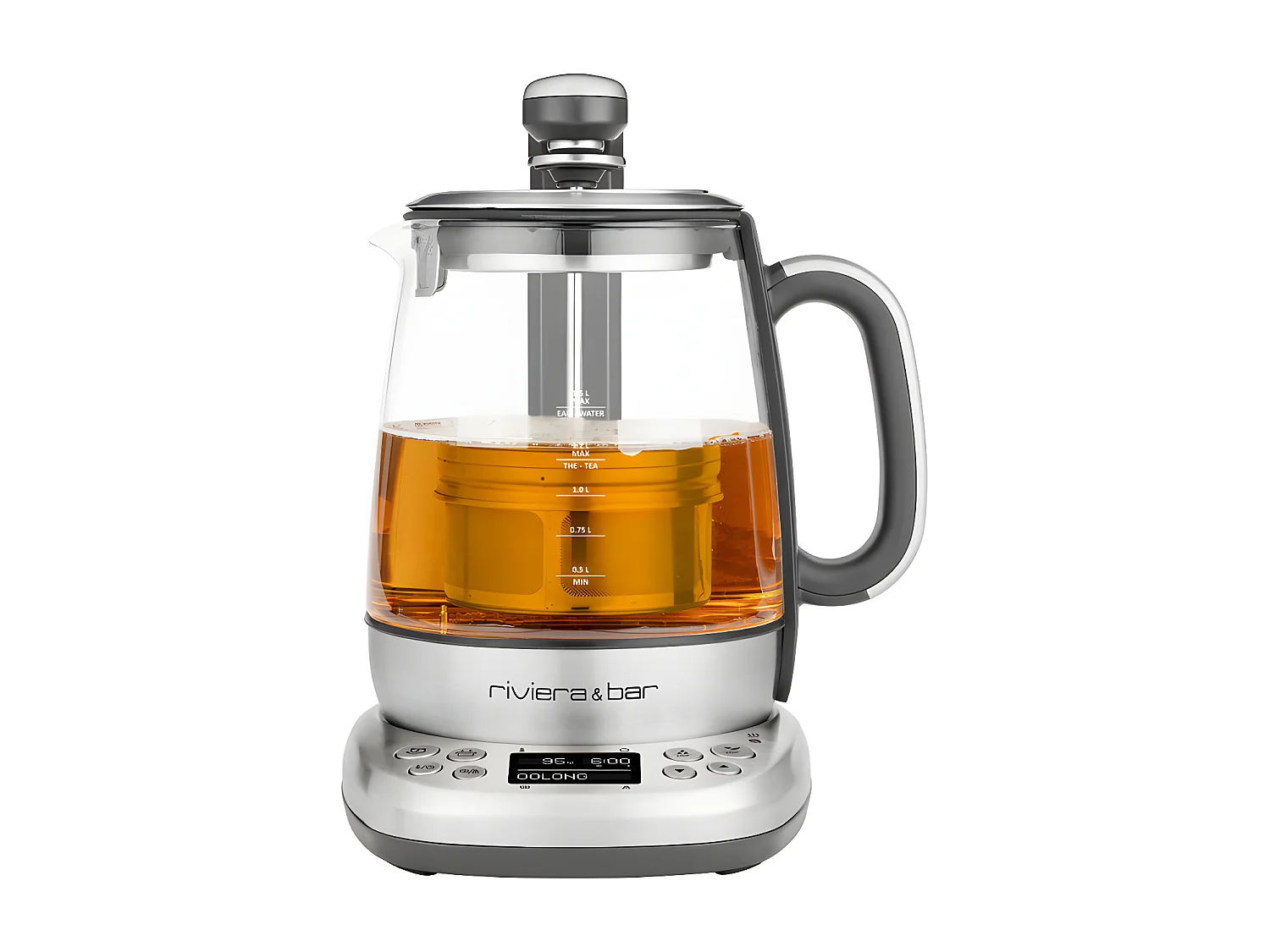 Bouilloire-théière 2 en 1 - 1,2 l