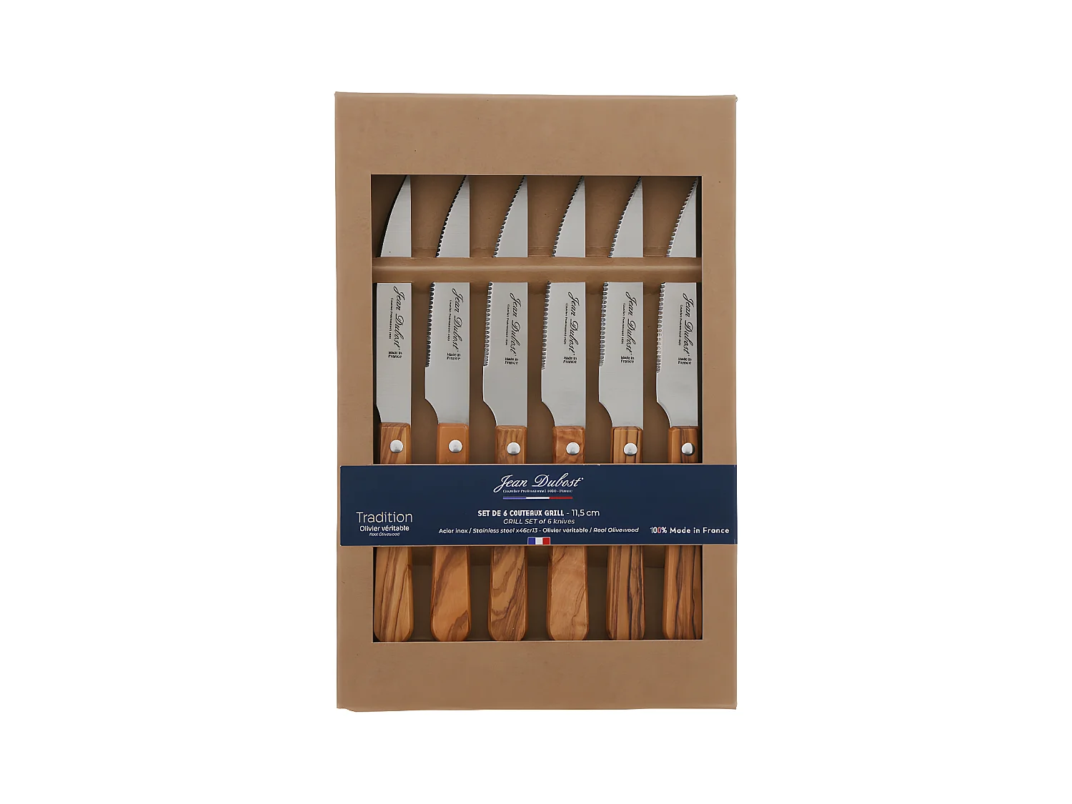 Coffret de 6 couteaux à steak