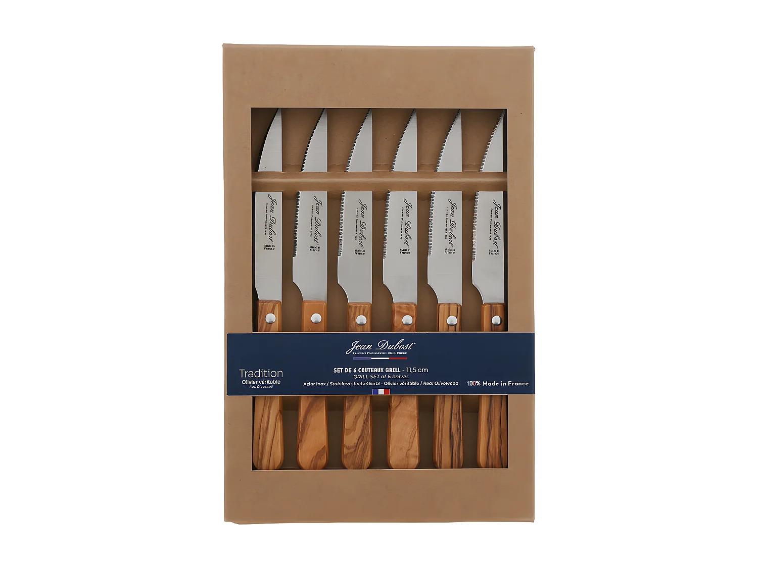 Coffret de 6 couteaux à steak