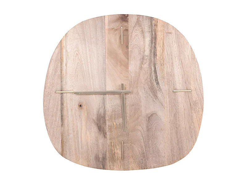 Horloge manguier 61x59,5 cm