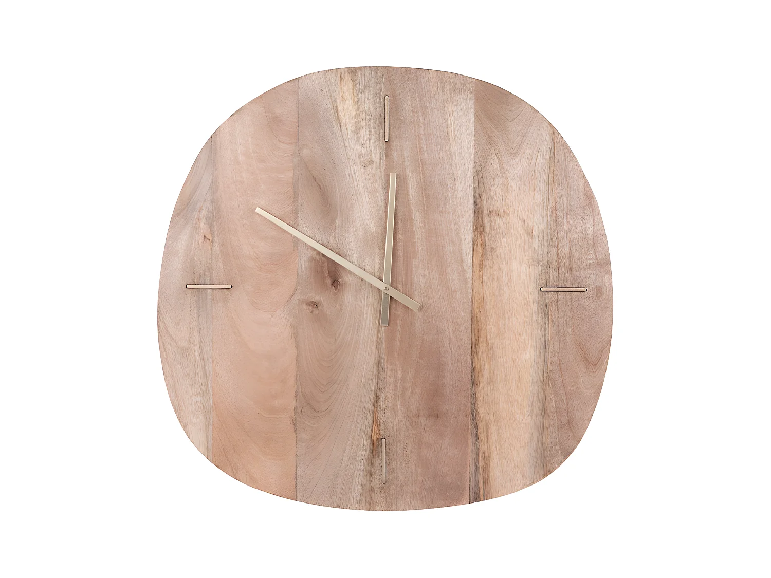 Horloge manguier 50x48 cm