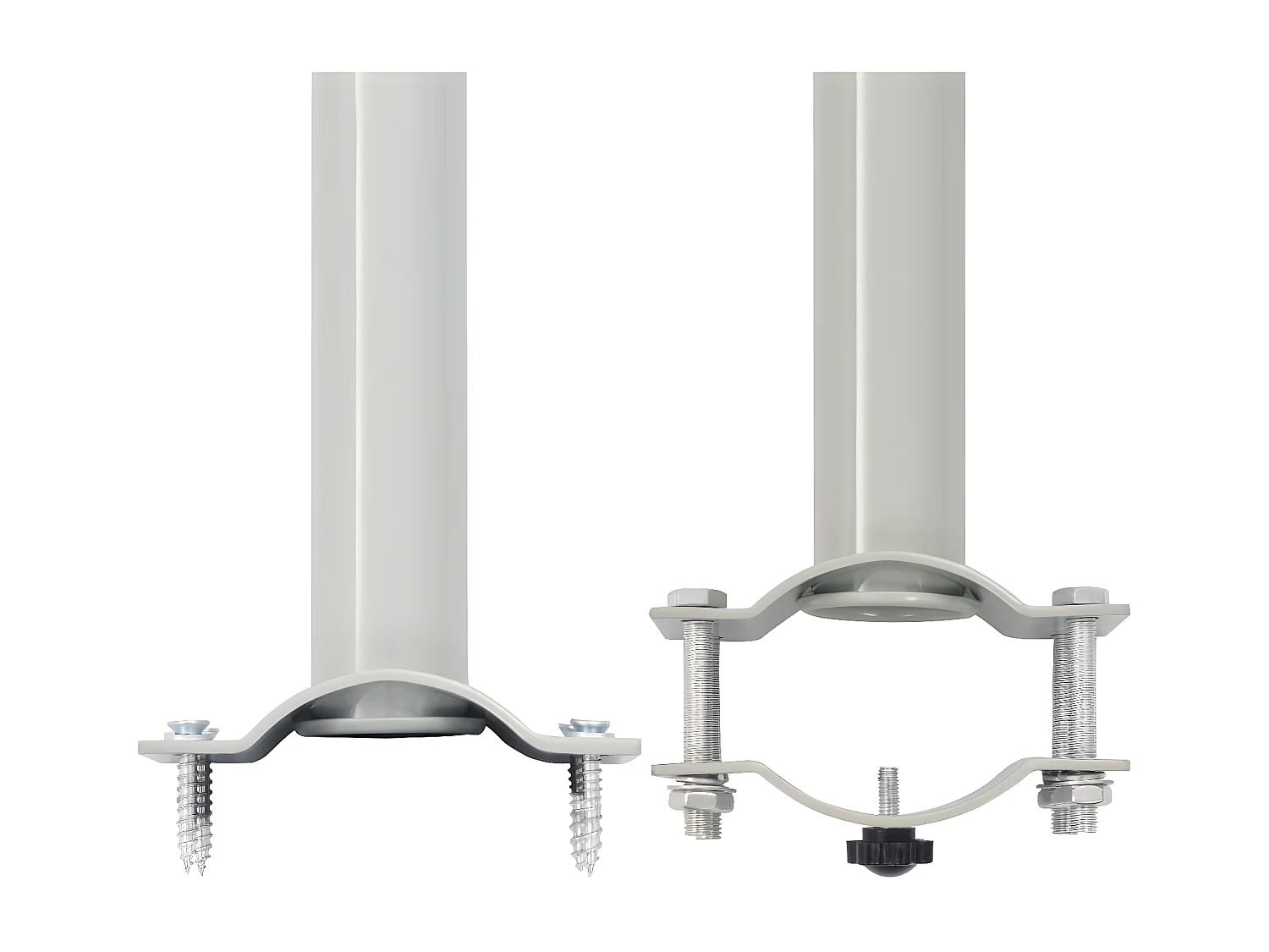 Auvent latéral rétractable de patio 60x300 cm Noir