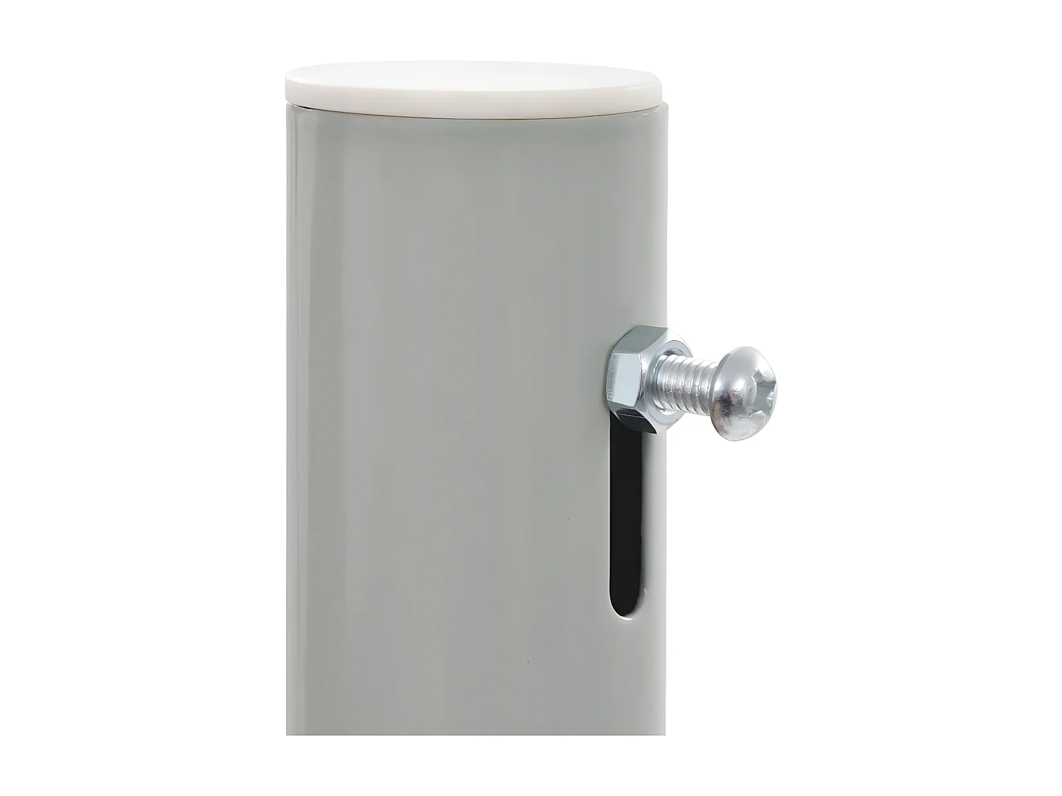 Auvent latéral rétractable de patio 60x300 cm Gris