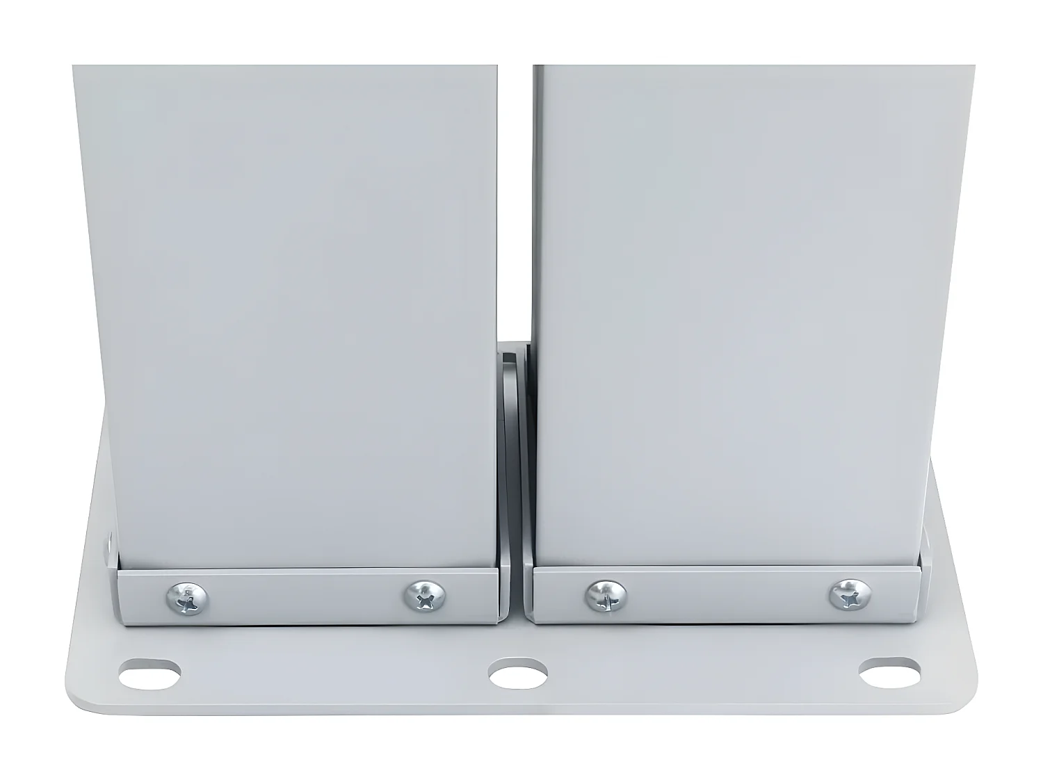 Auvent latéral double rétractable de patio 170x600cm Anthracite