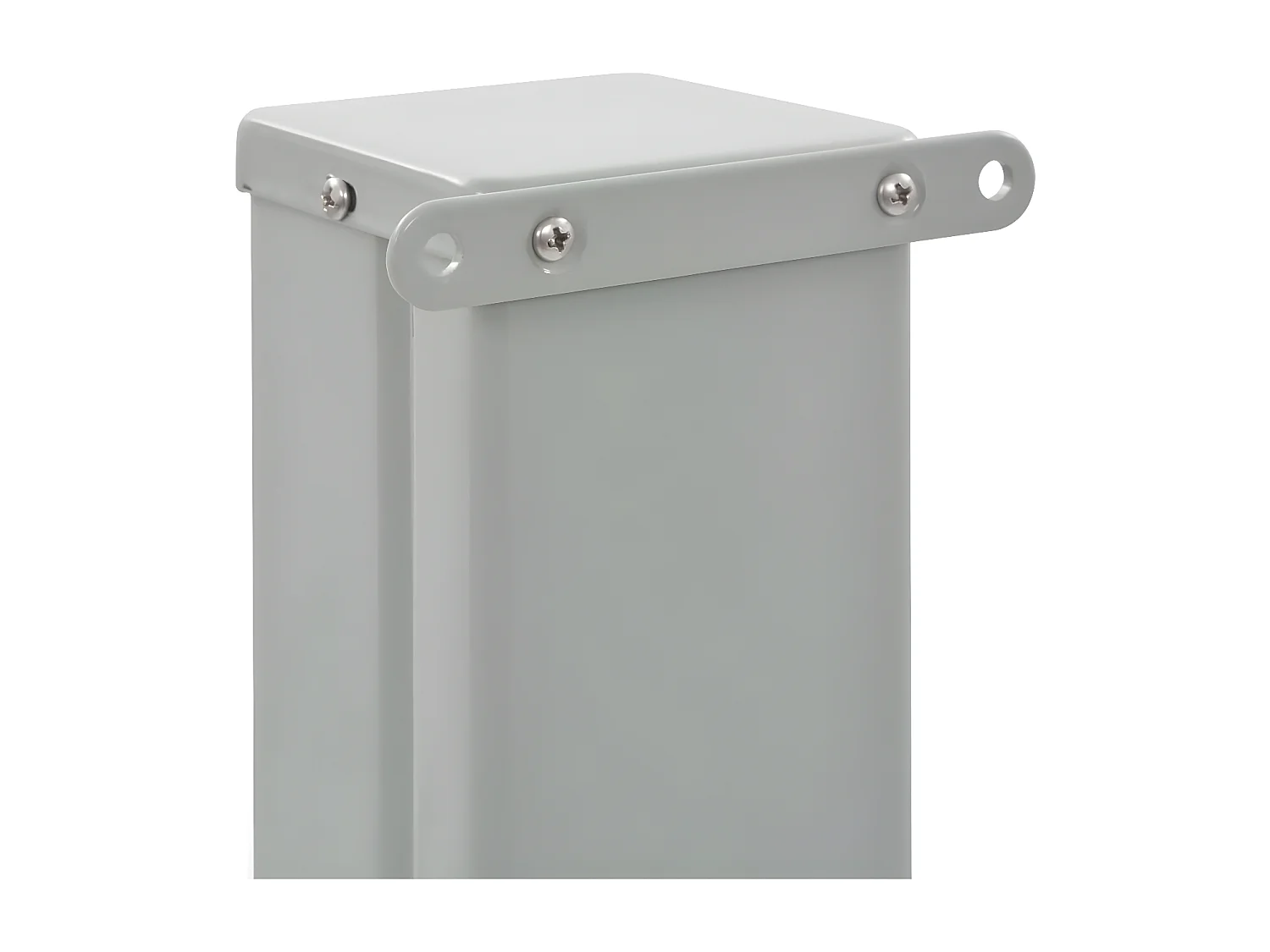 Toldo lateral retráctil de jardín rojo 80x300 cm