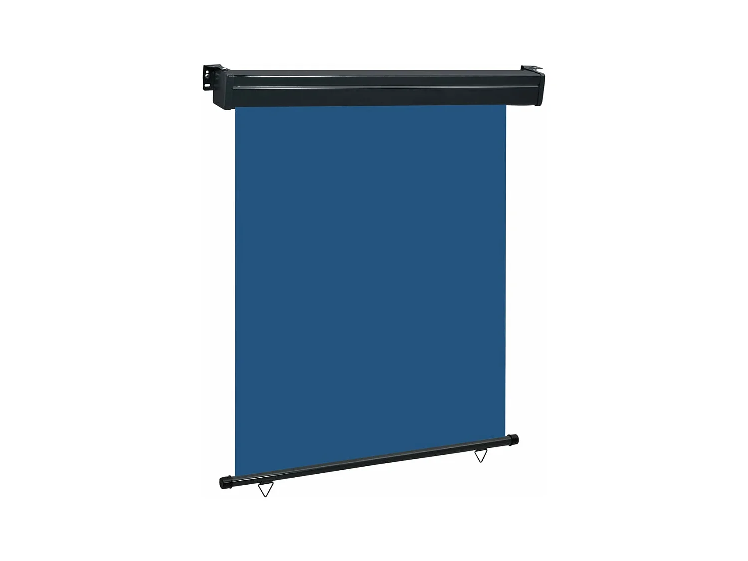 Auvent latéral de balcon 140x250 cm Bleu