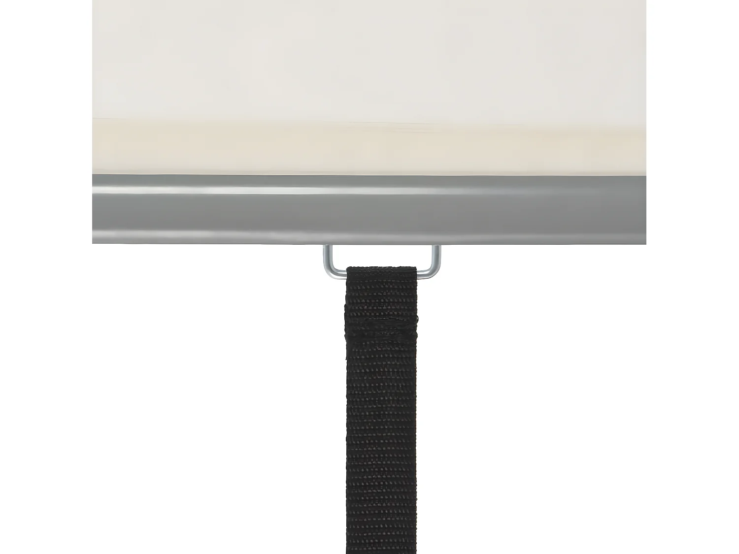 Auvent latéral de balcon multifonctionnel 150 x 200 cm Crème