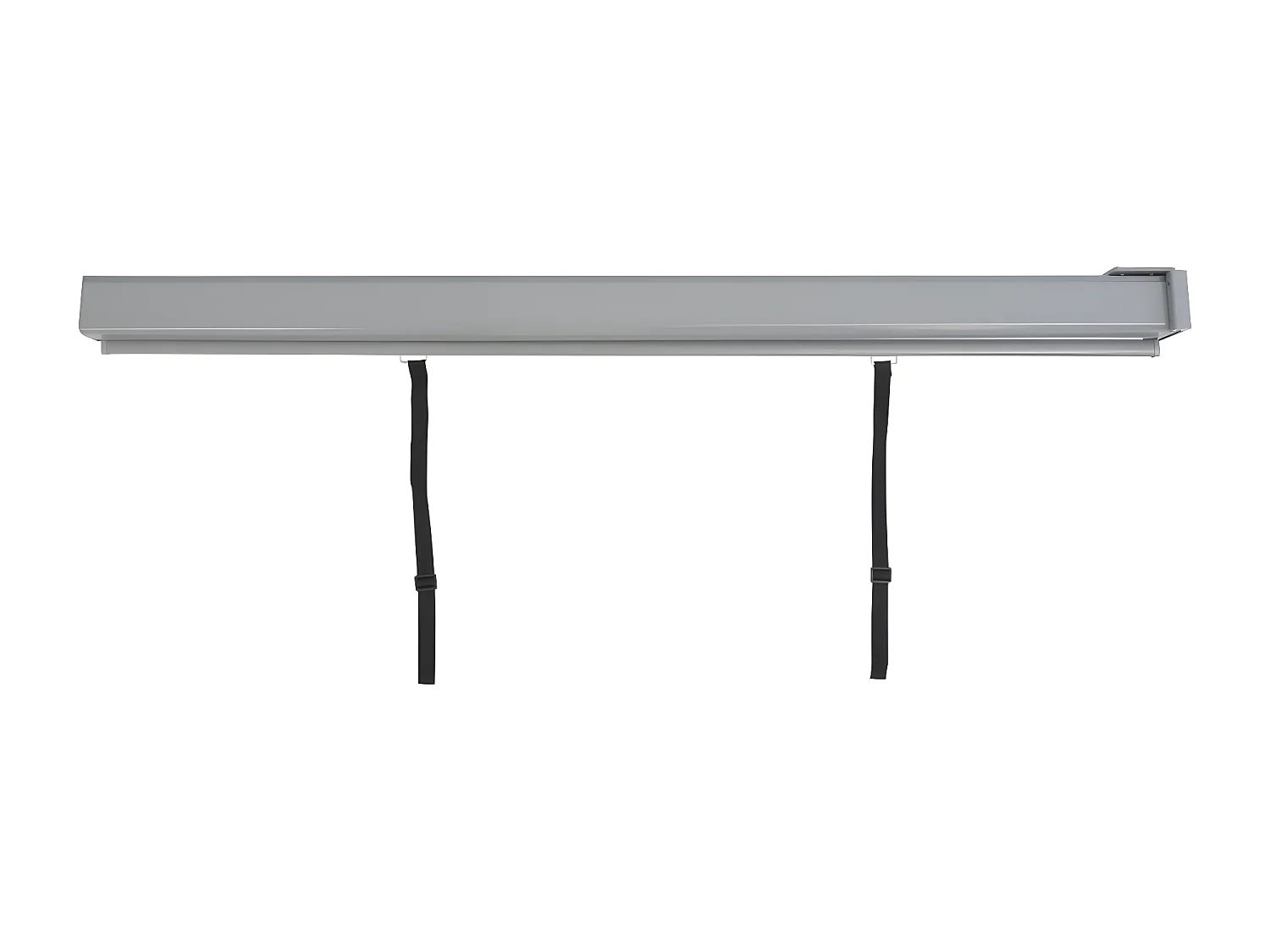 Auvent latéral de balcon multifonctionnel 150 x 200 cm Crème