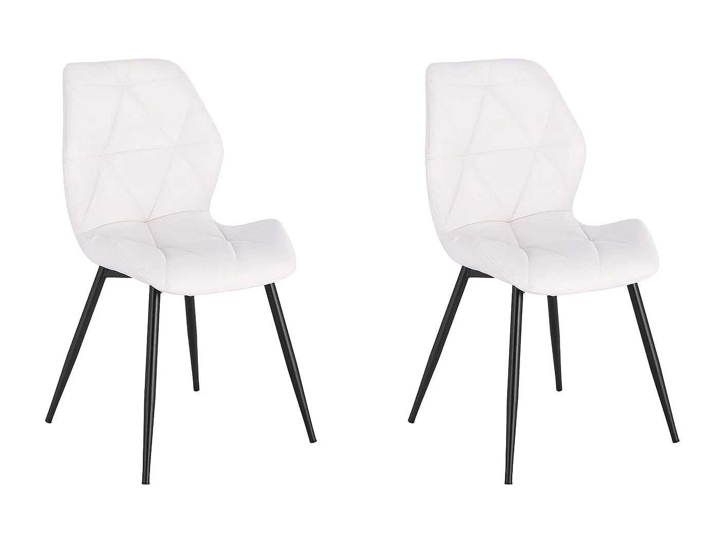 Lot de 2 chaises de salle à manger