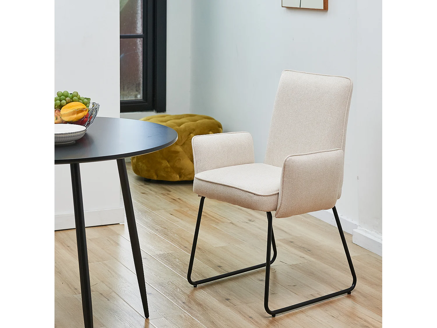 Lot de 2 chaises de salle à manger