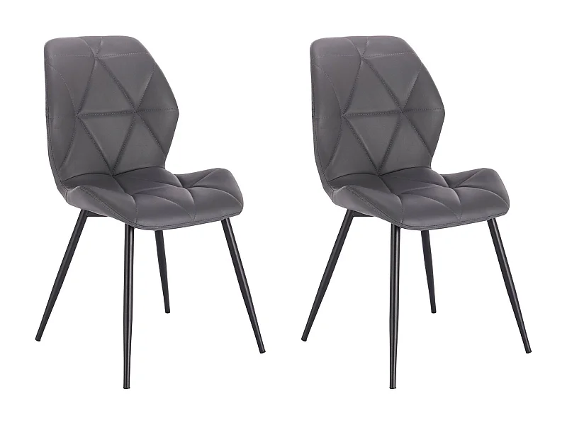 Lot de 2 chaises de salle à manger