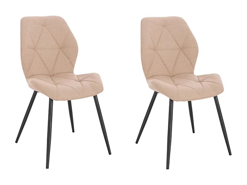 Lot de 2 chaises de salle à manger