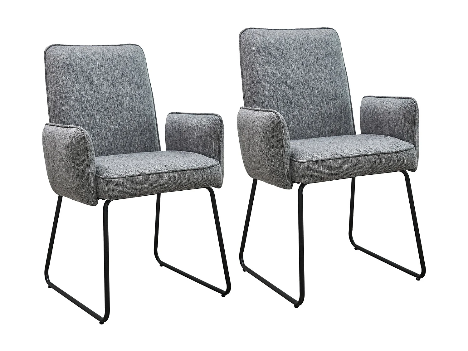 Lot de 2 chaises de salle à manger