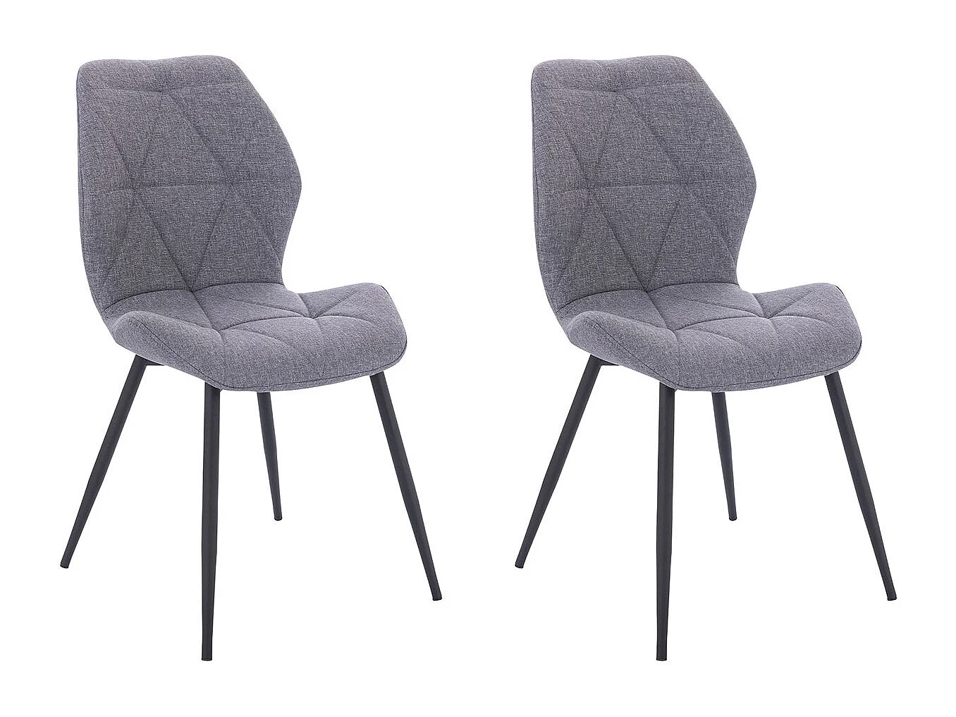 Lot de 2 chaises de salle à manger