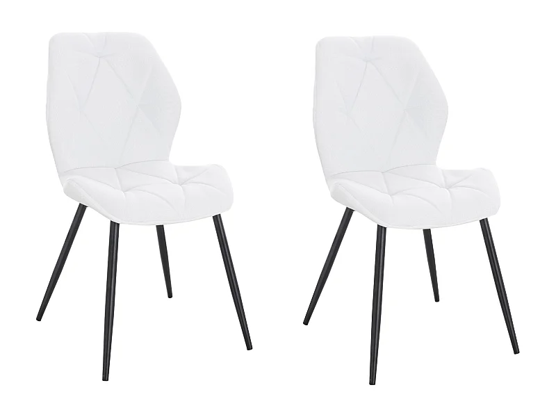 Lot de 2 chaises de salle à manger