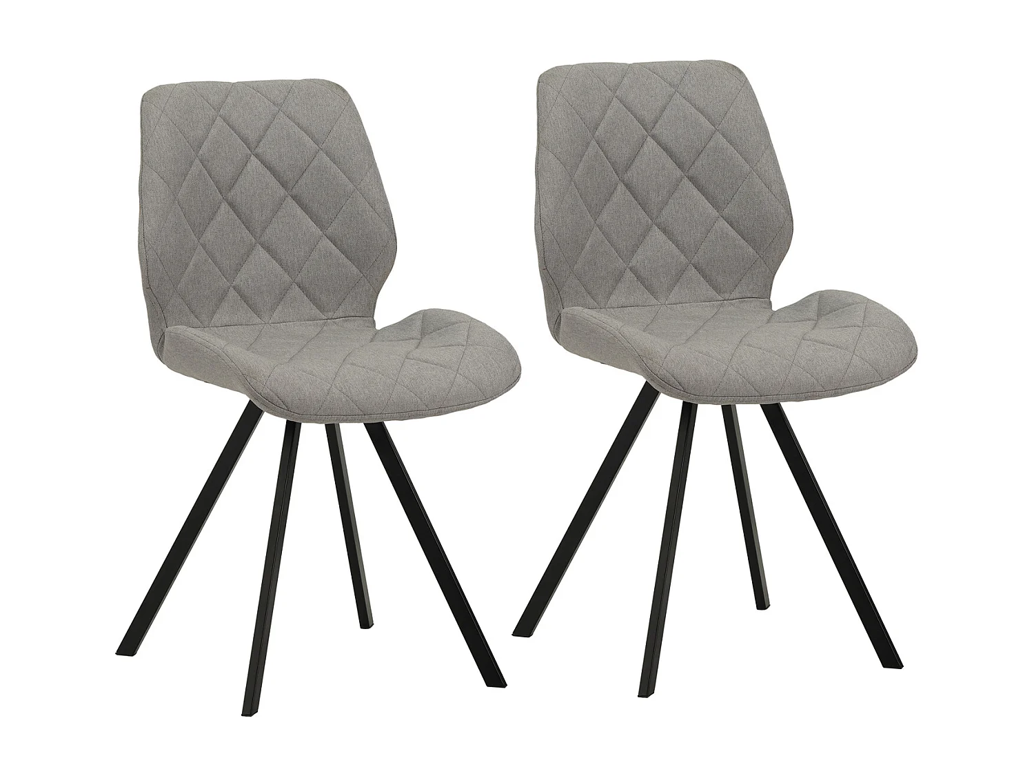 Lot de 2 chaises de salle à manger