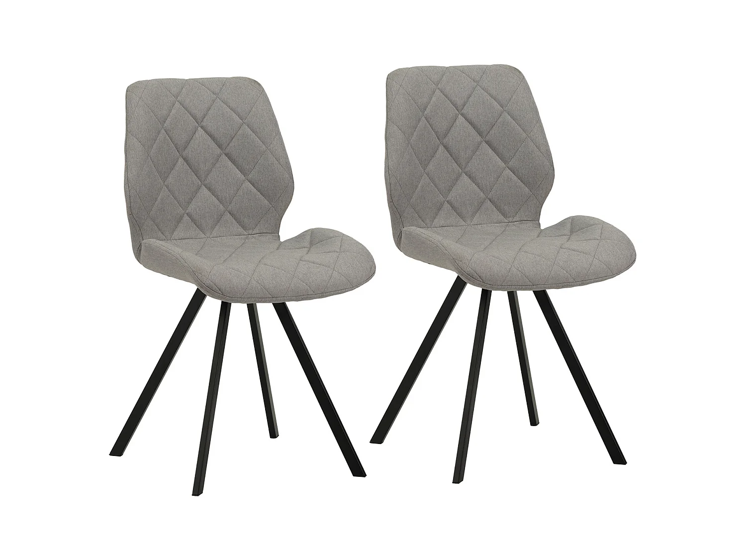 Lot de 2 chaises de salle à manger