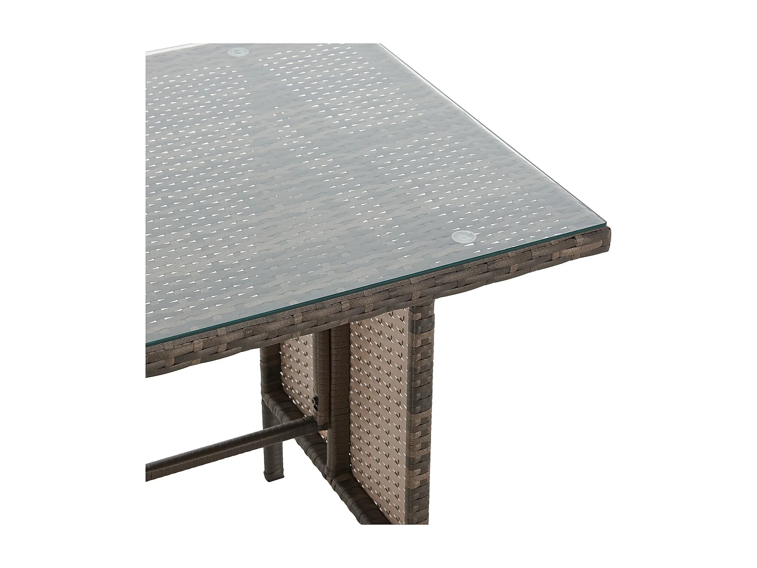 Ensemble de salon de jardin en polyrattan