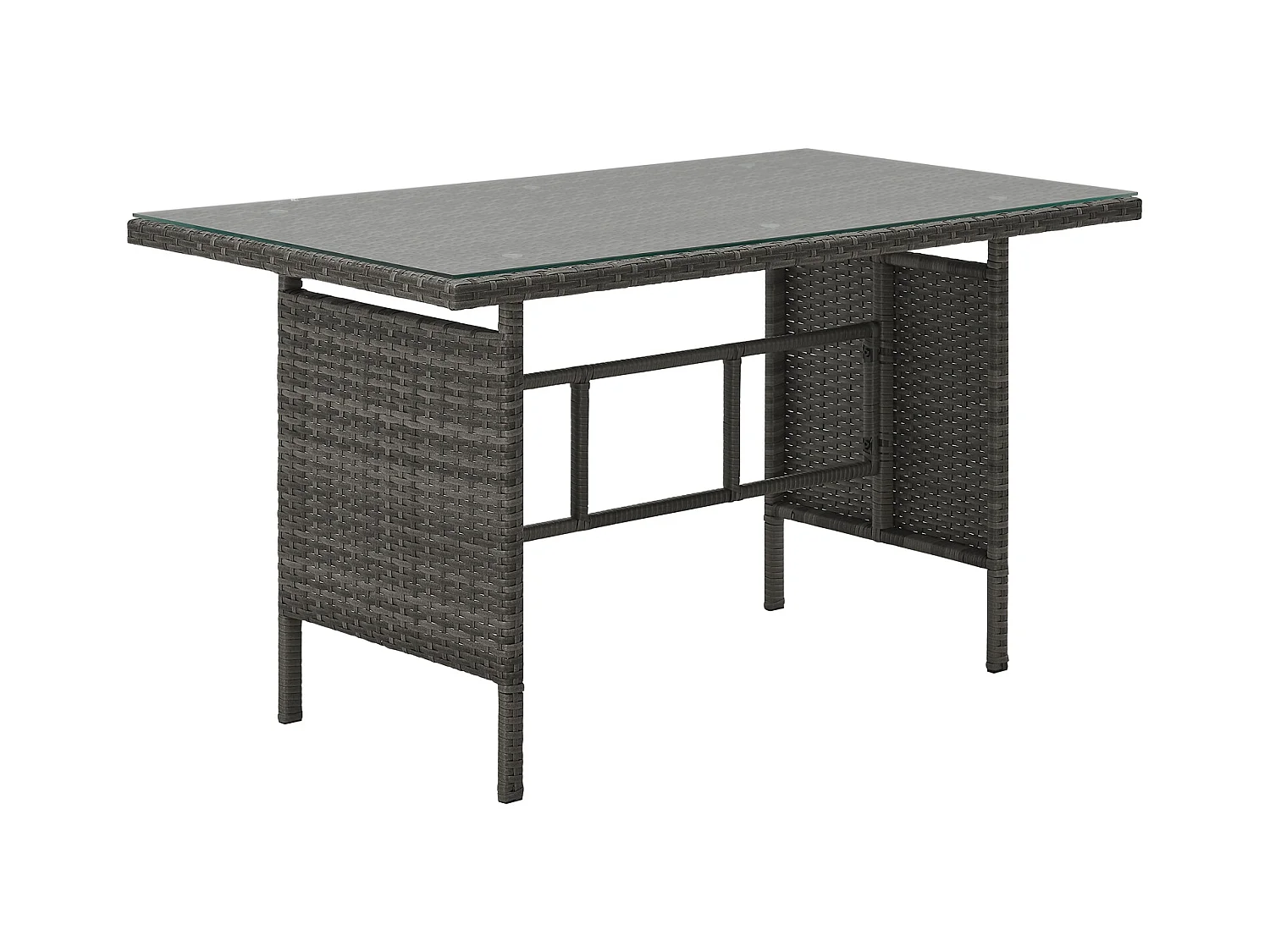 Ensemble de salon de jardin en polyrattan